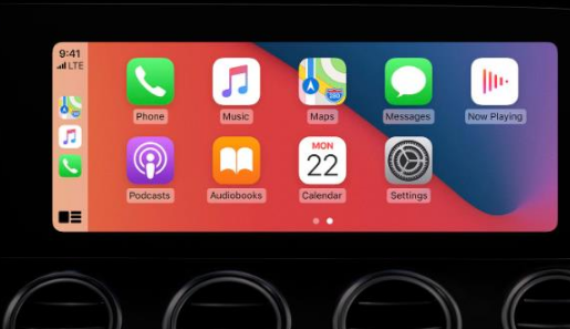 农安apple维修网点分享如何将iPhone连接到CarPlay 